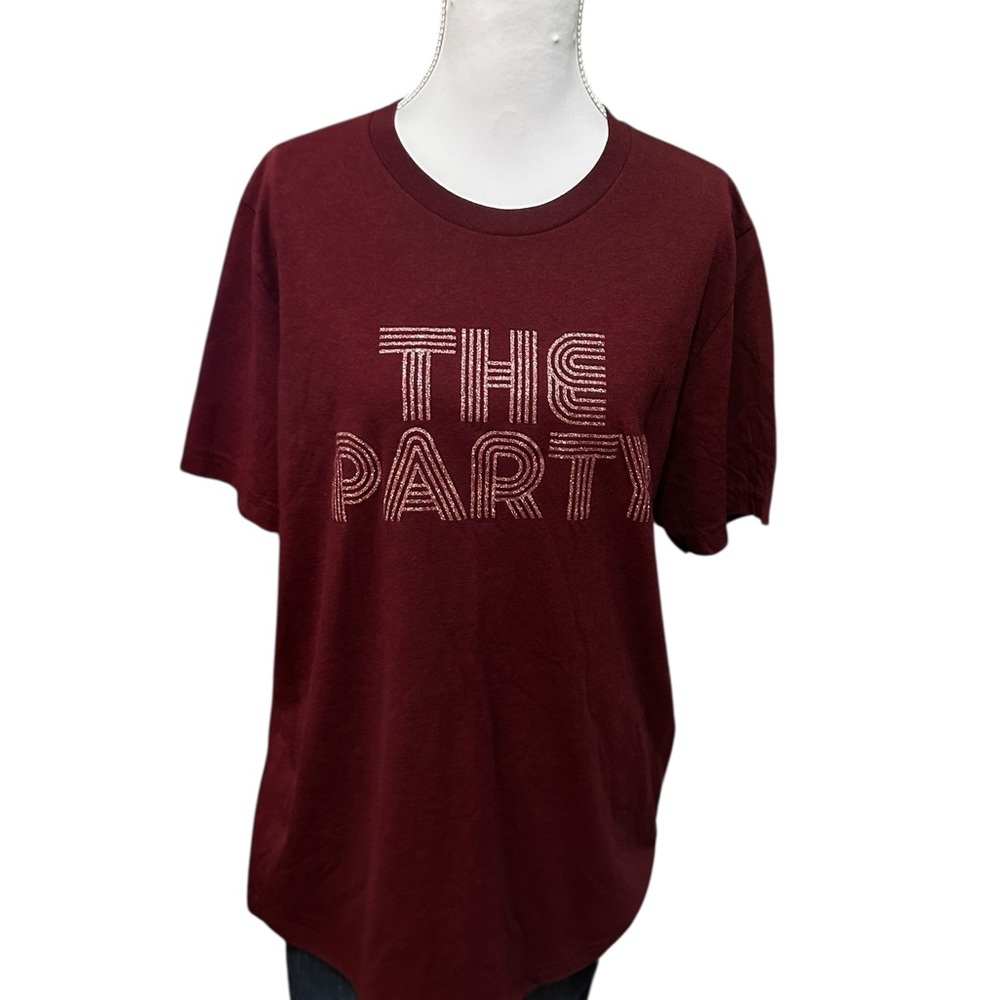 The Party Glitter Graphic Tshirt size XL - Picture 2 of 6